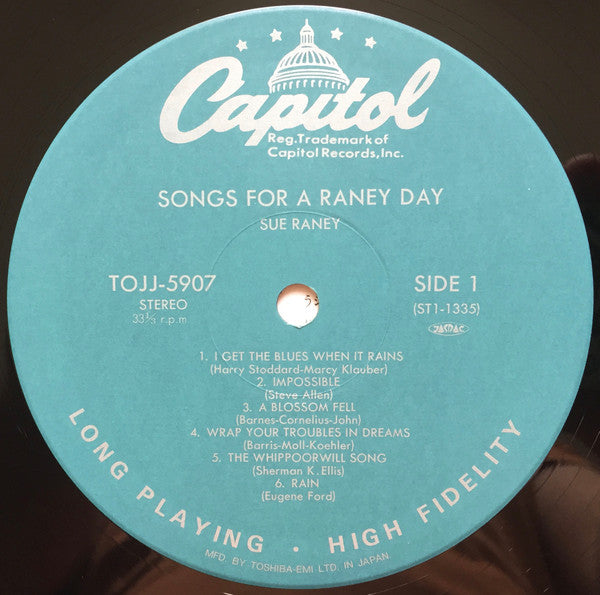 Songs For A Raney Day
