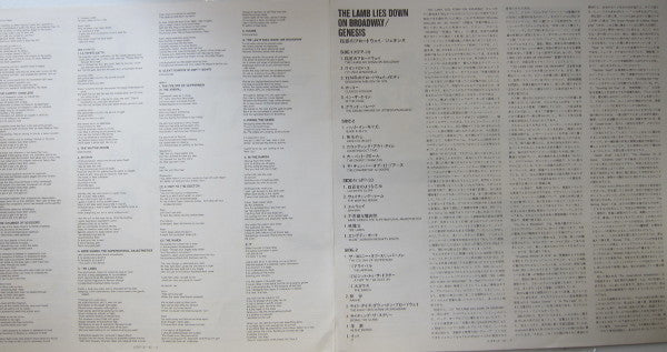 The Lamb Lies Down On Broadway