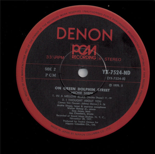 On Green Dolphin Street