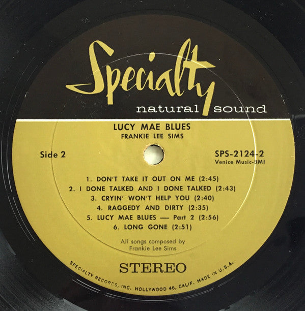 Lucy Mae Blues