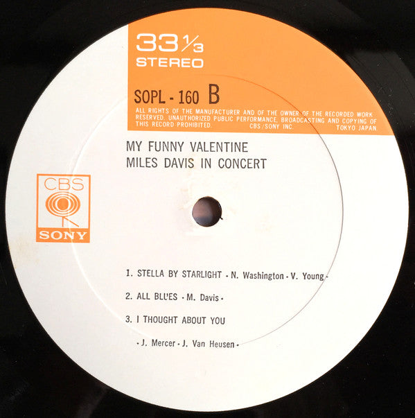 My Funny Valentine - Miles Davis In Concert