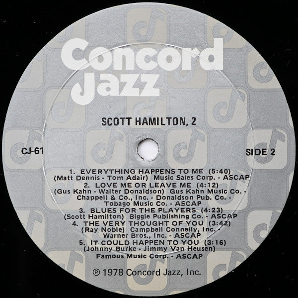 Scott Hamilton, 2