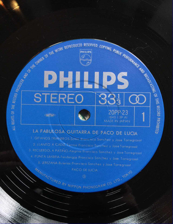 La Fabulosa Guitarra De Paco De Lucia