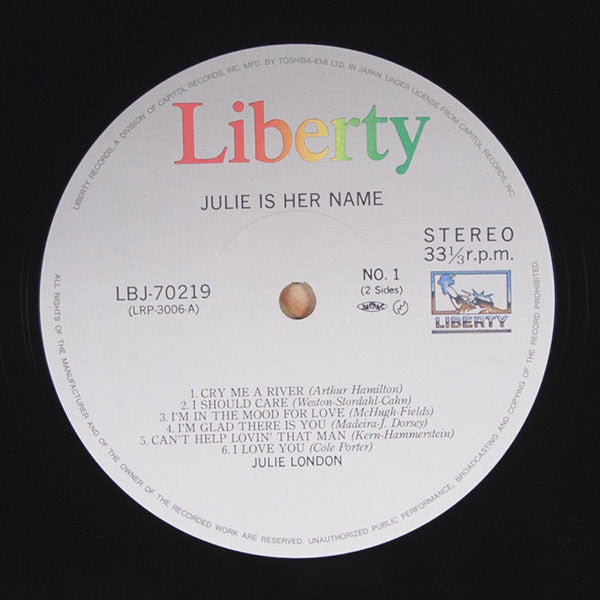 Julie Is Her Name