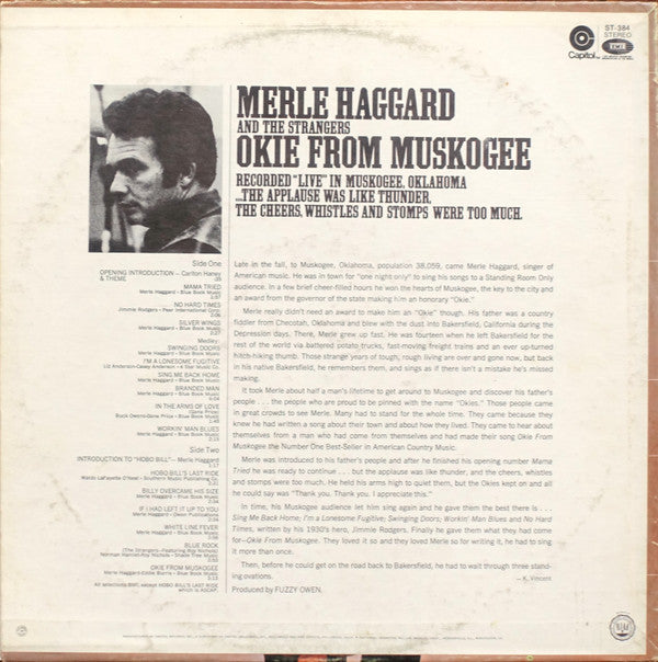 Okie From Muskogee (Recorded "Live" In Muskogee, Oklahoma)