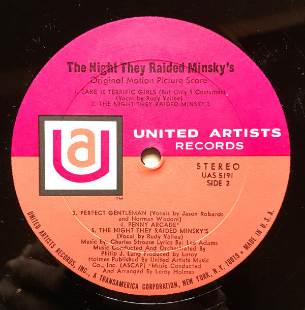 The Night They Raided Minsky's