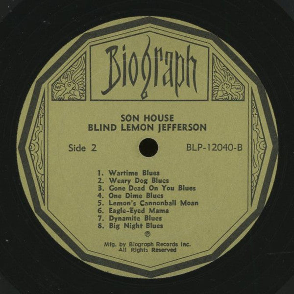 Blind Lemon Jefferson / Son House