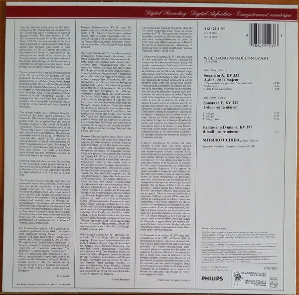 2 Sonatas = 2 Sonaten : KV 331 "Alle Turca", KV 332, Fantaisie KV 397