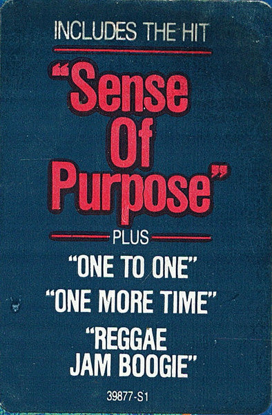 Sense Of Purpose