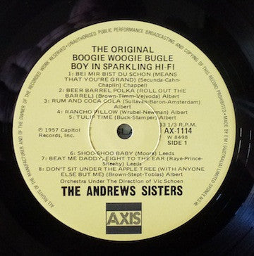 The Original Boogie Woogie Bugle Boy