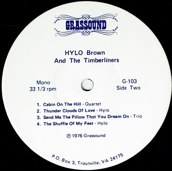 Hylo Brown And The Timberliners Original Radio Recording