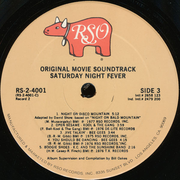 Saturday Night Fever (The Original Movie Sound Track)