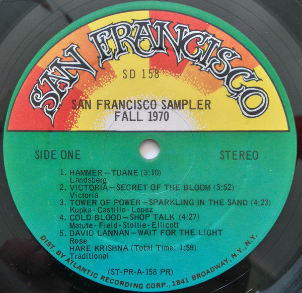 San Francisco Sampler - Fall 1970