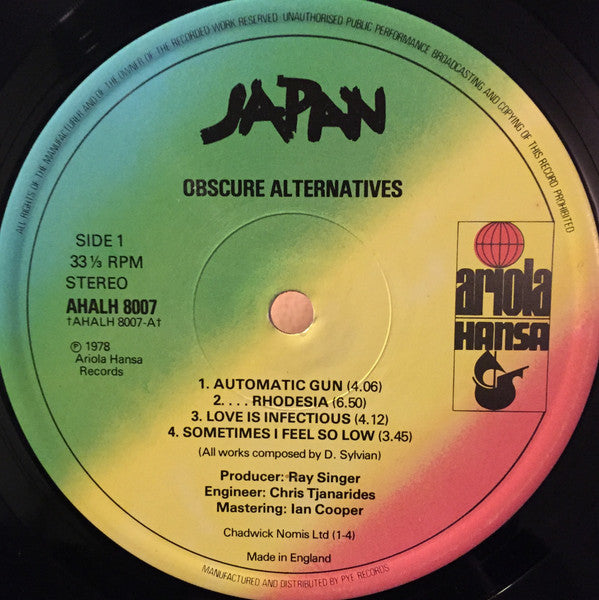 Obscure Alternatives