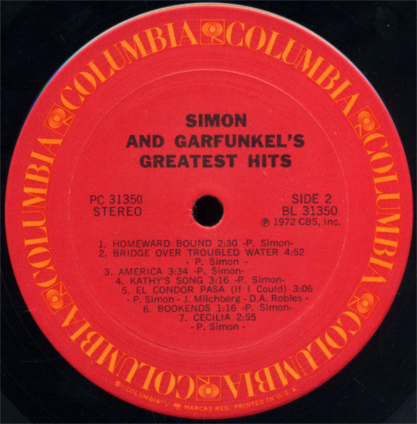 Simon And Garfunkel's Greatest Hits