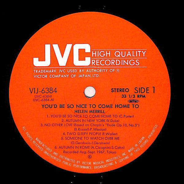 You'd Be So Nice To Come Home To