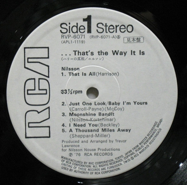 ...That's The Way It Is