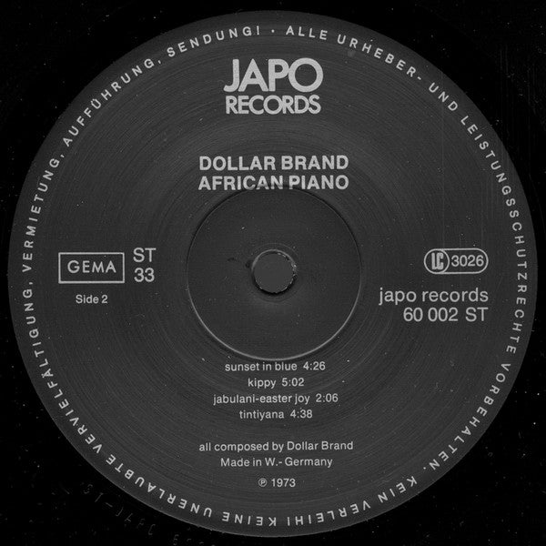 African Piano