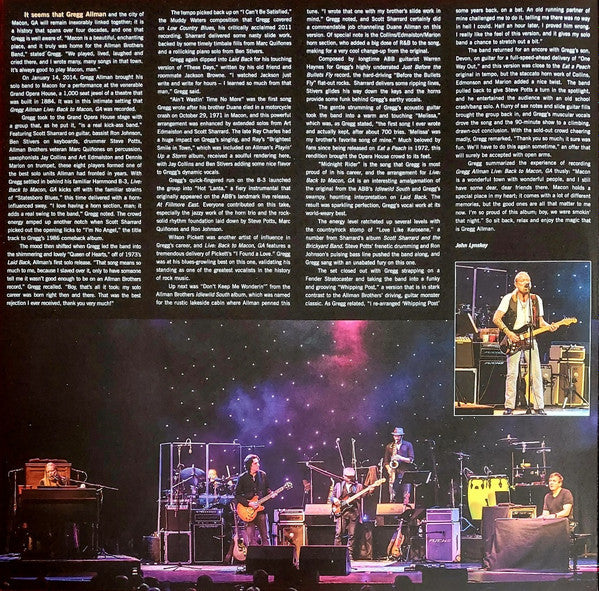 Live: Back To Macon, GA