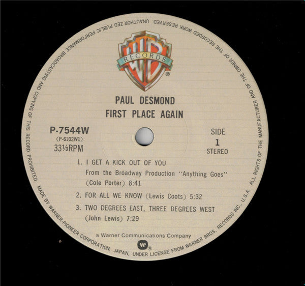 "First Place Again" Playboy