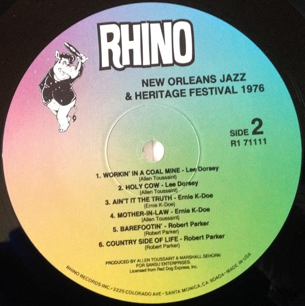 New Orleans Jazz And Heritage Festival 1976