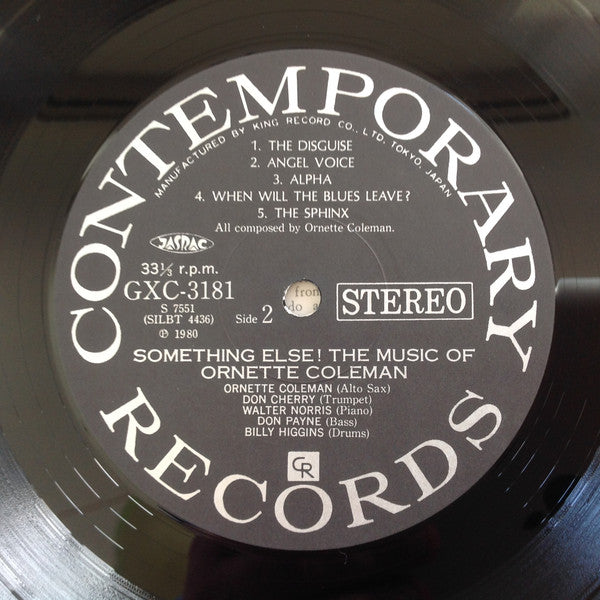 Something Else! The Music Of Ornette Coleman