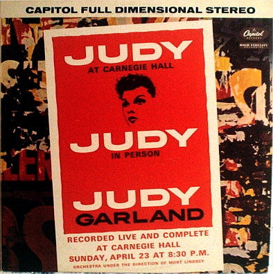 Judy At Carnegie Hall - Judy In Person