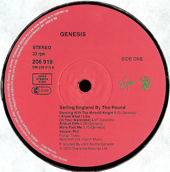 Selling England By The Pound