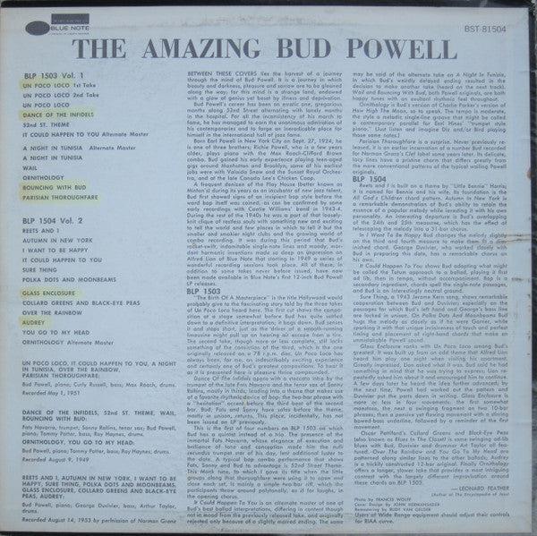 The Amazing Bud Powell, Volume 2