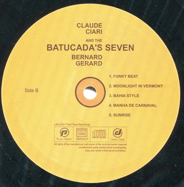Claude Ciari - Bernard Gerard And The The Batucada Seven