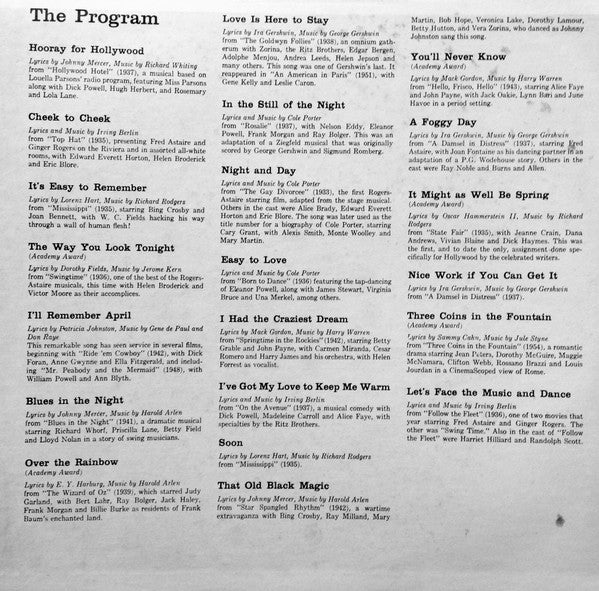 Hooray For Hollywood