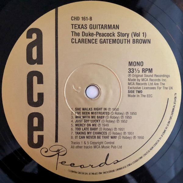 The Duke Peacock Story Vol. 1