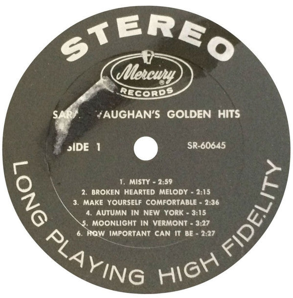 Sarah Vaughan's Golden Hits