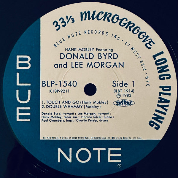 Hank Mobley With Donald Byrd And Lee Morgan