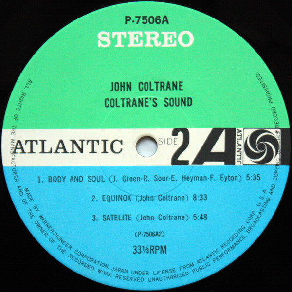Coltrane's Sound