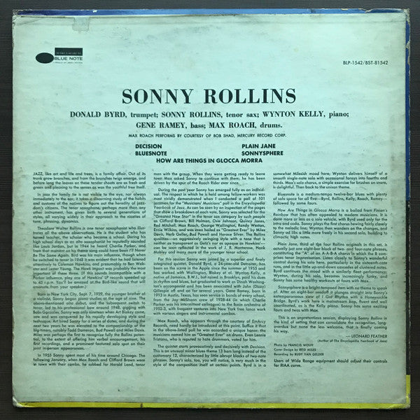 Sonny Rollins (Volume 1)