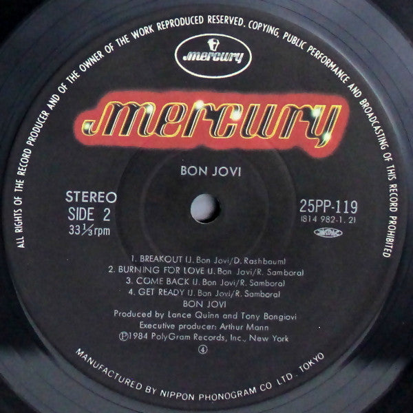 Bon Jovi = 夜明けのランナウェイ