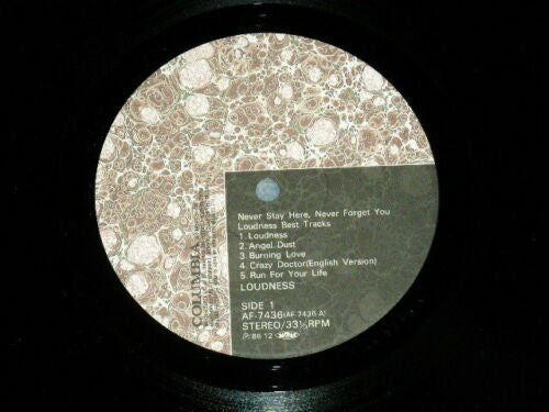 Never Stay Here, Never Forget You - Loudness Best Tracks