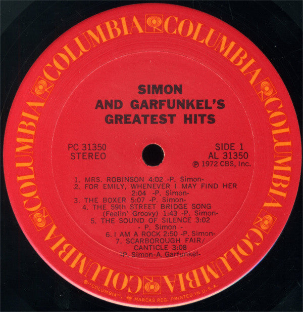 Simon And Garfunkel's Greatest Hits