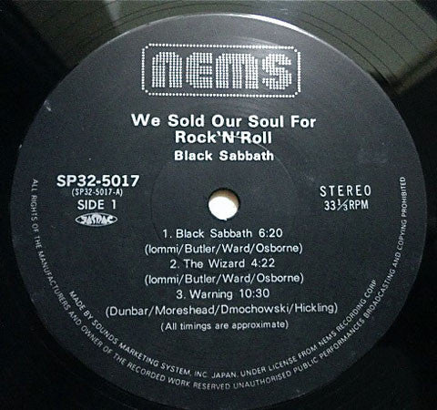 We Sold Our Soul For Rock 'N' Roll