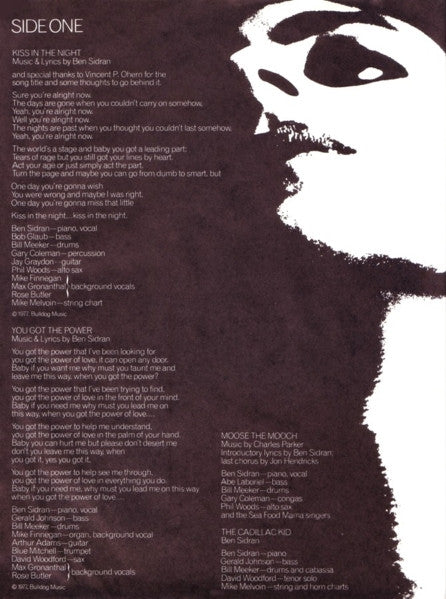 A Little Kiss In The Night