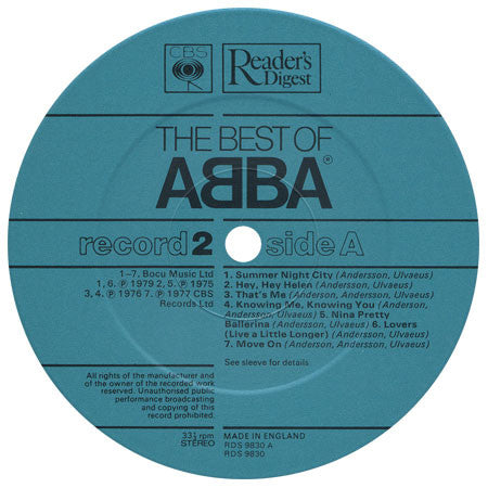 The Best Of ABBA