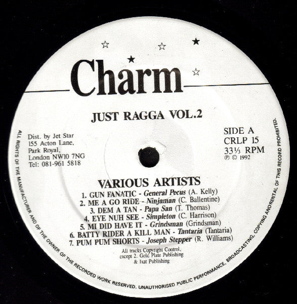 Just Ragga Volume 2