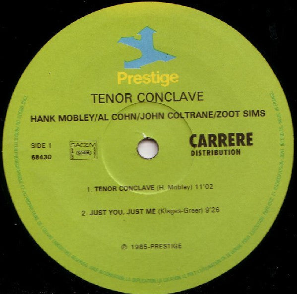 Release: Tenor Conclave-Vinyl-France-1985-68.430, 68430, LP 7074-2685370