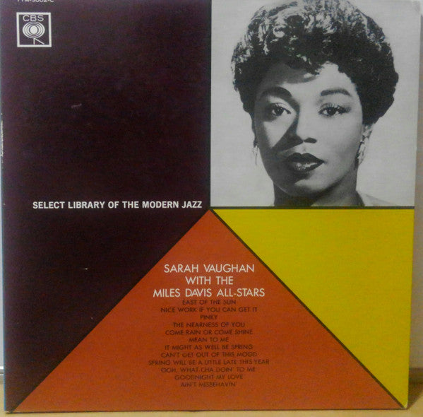 Sarah Vaughan With The Miles Davis All-Stars