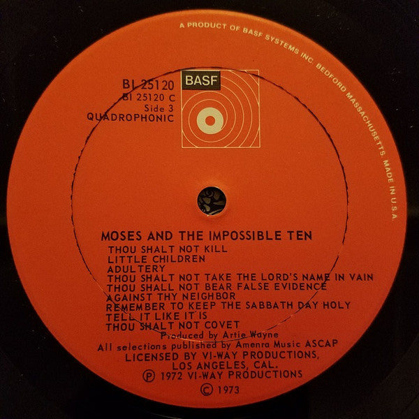 Moses And The Impossible Ten