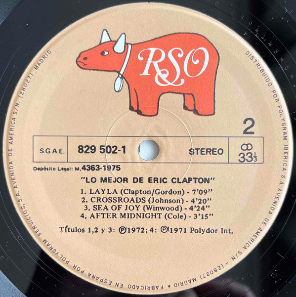 Lo Mejor De Eric Clapton