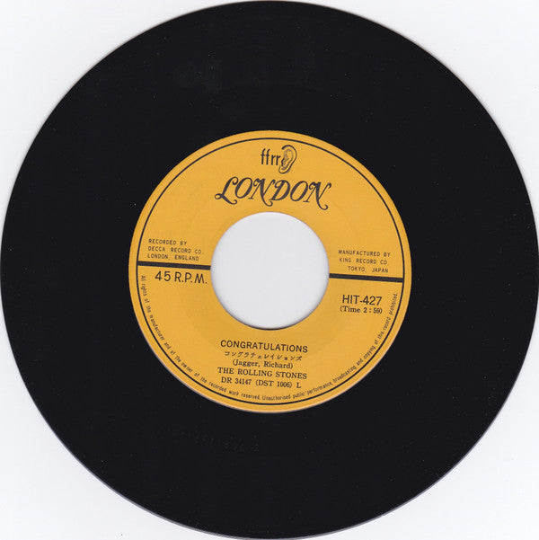 Time Is On My Side / Congratulations