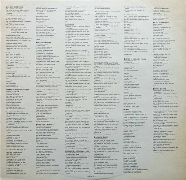 The Boomtown Rats = ブームタウン・ラッツ・ベスト〜哀愁のマンデイ〜