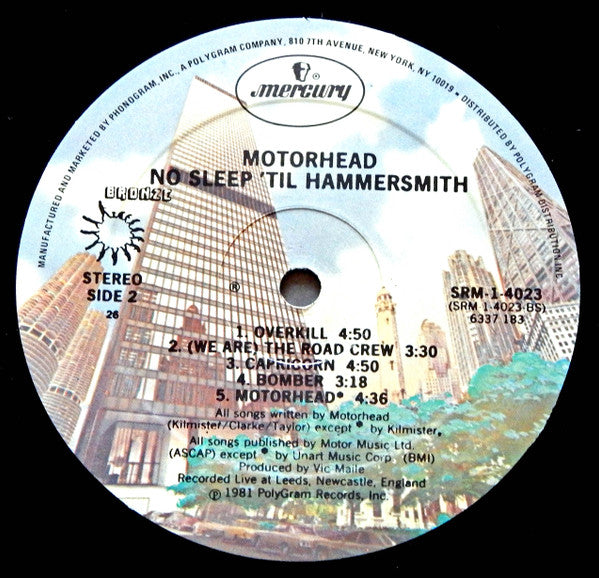 No Sleep 'Til Hammersmith